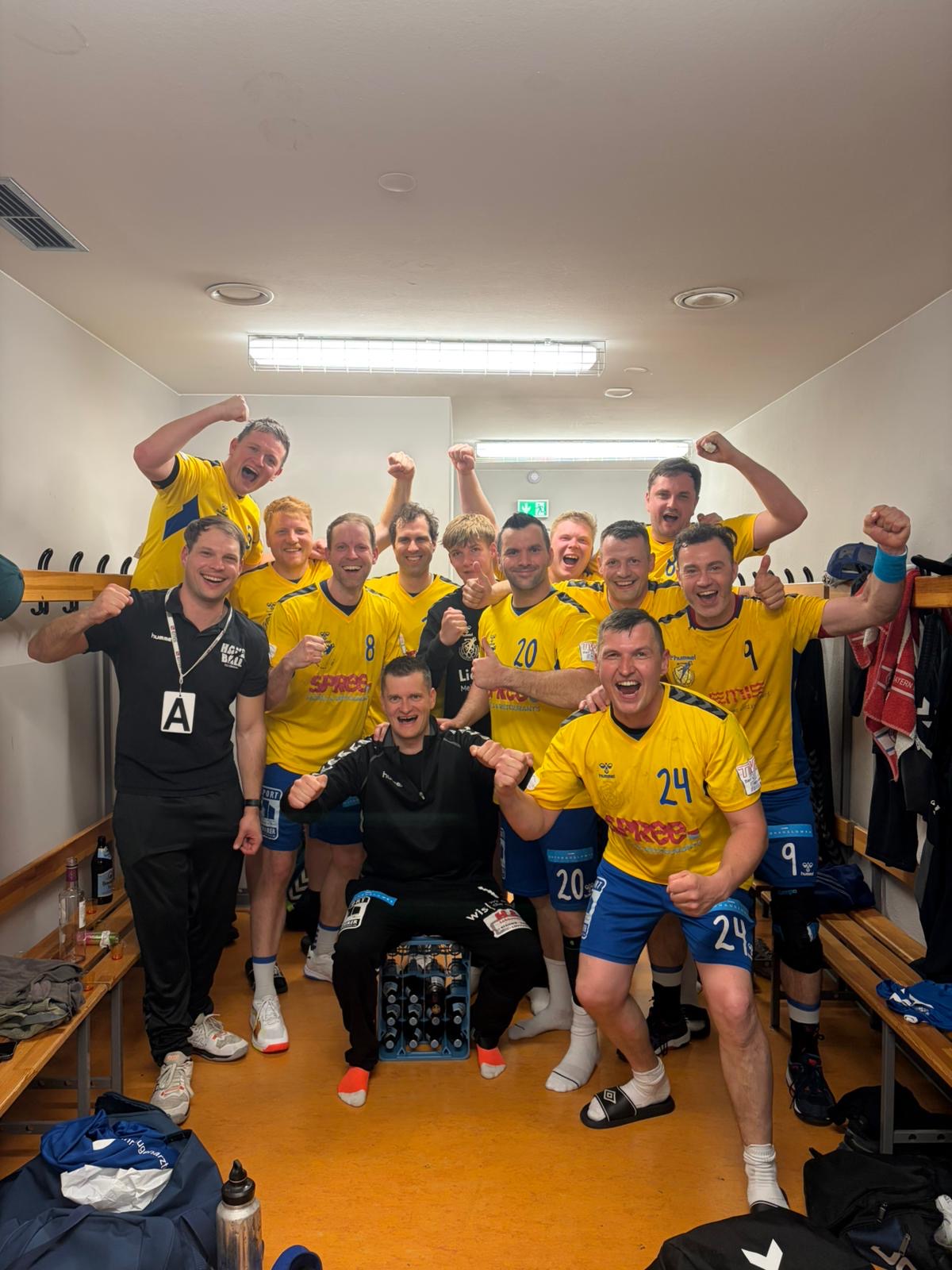 Die „Dritte“ der TSG Lübbenau zwischen Lazarett und Meisterparty